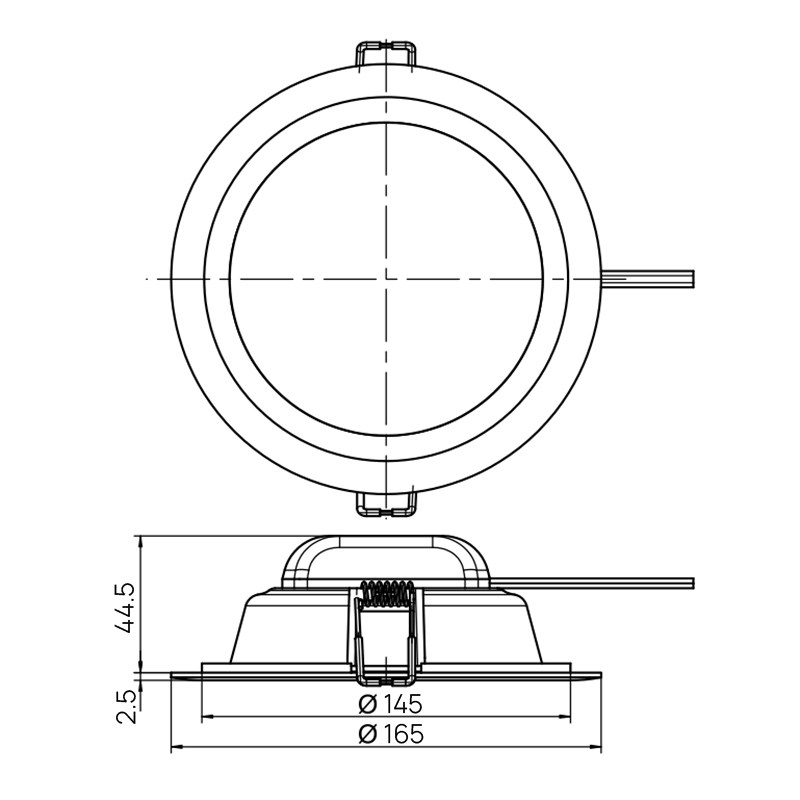 DL-E Ø=165мм